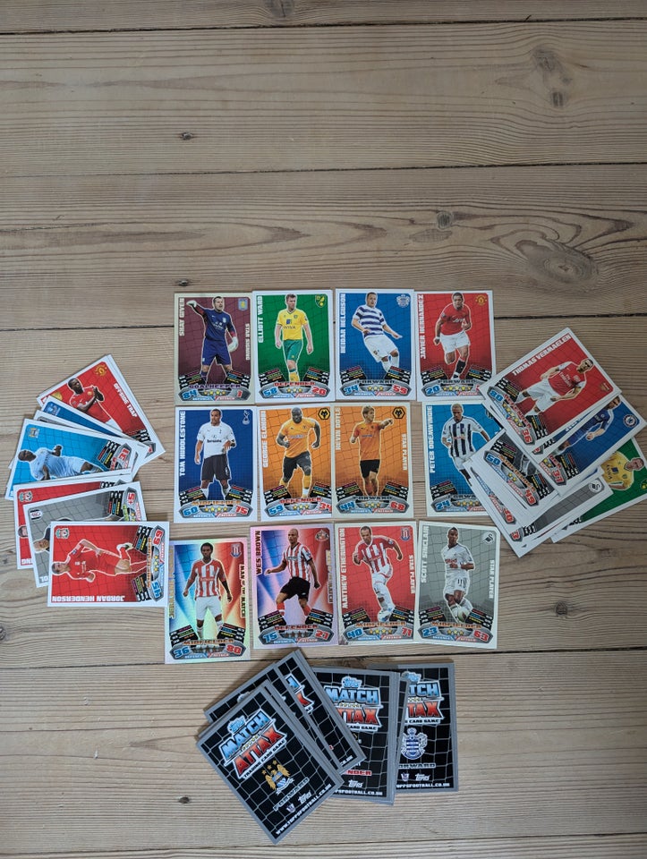 Samlekort, Match Attax kort 57 kort