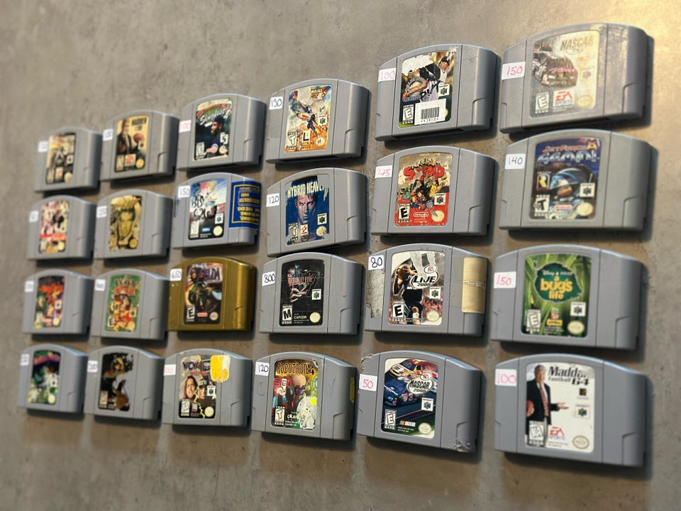 24 x Nintendo 64 spil n64 N64