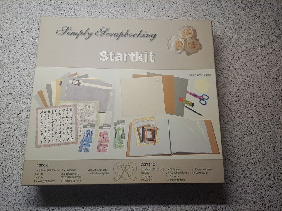 Andet, Startkit scrapbog