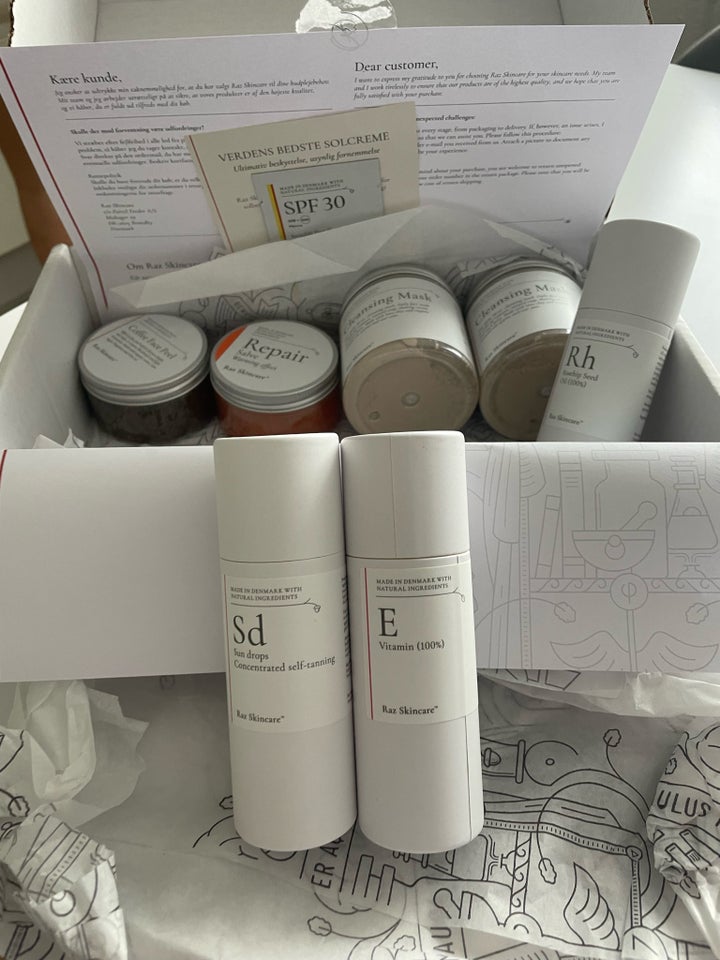 Hudpleje, RAZ Skincare