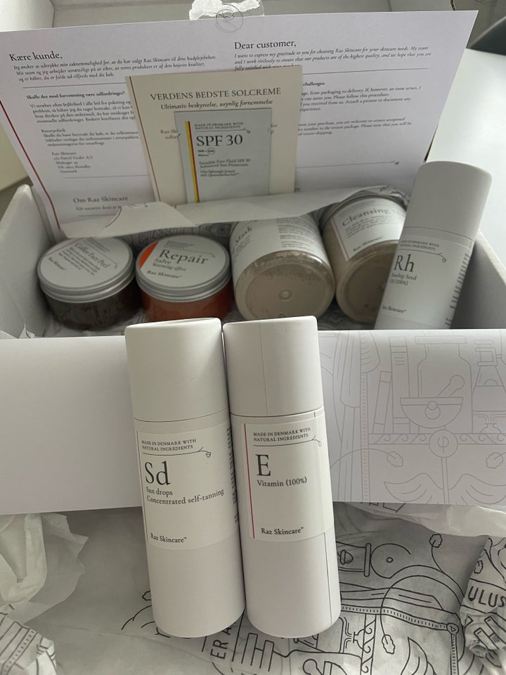 Hudpleje, RAZ Skincare