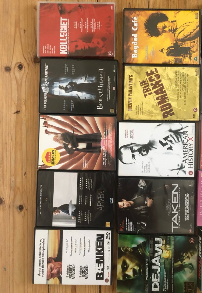 10 legendariske film, DVD, andet