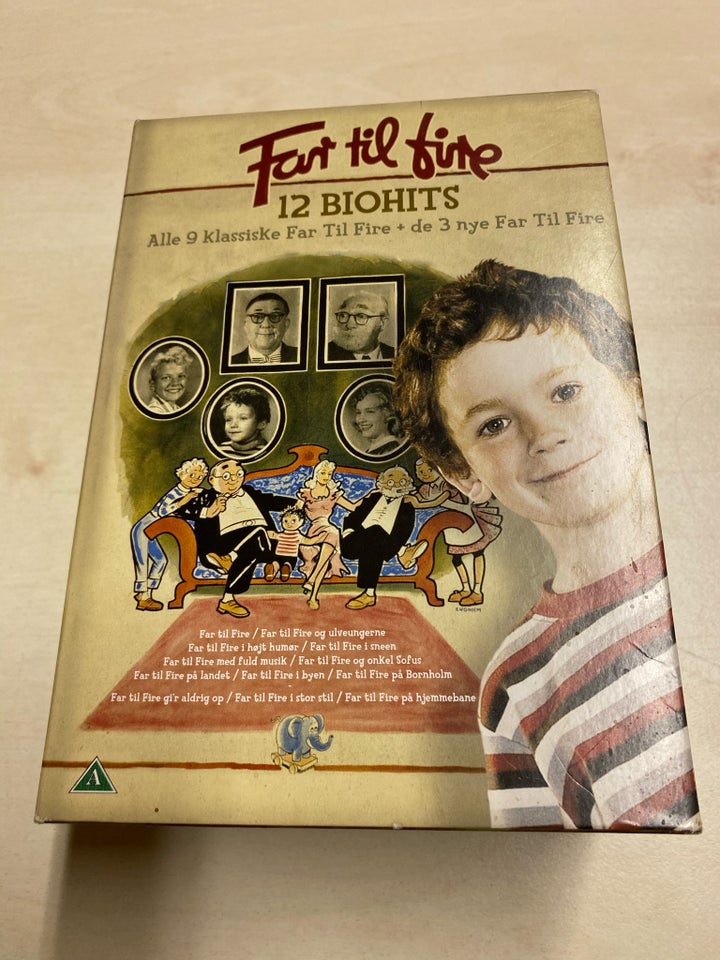 Far til Fire - 12 biohits DVD