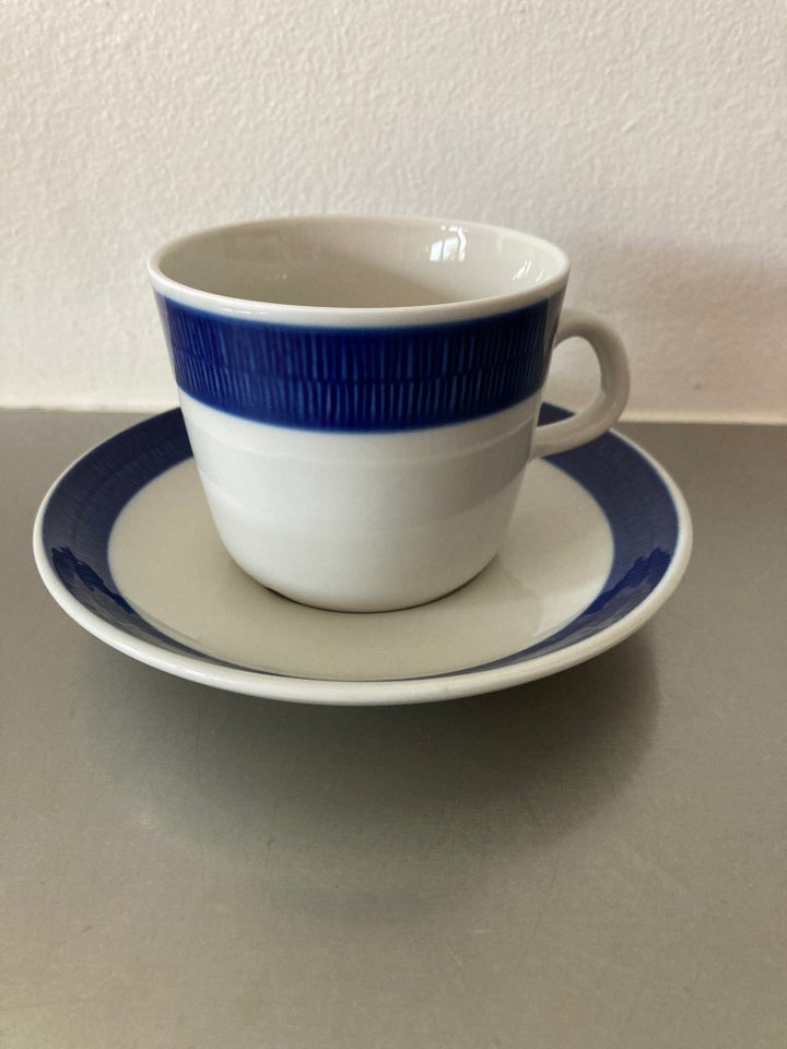 Porcelæn, 5 kaffekoppar, KOKA