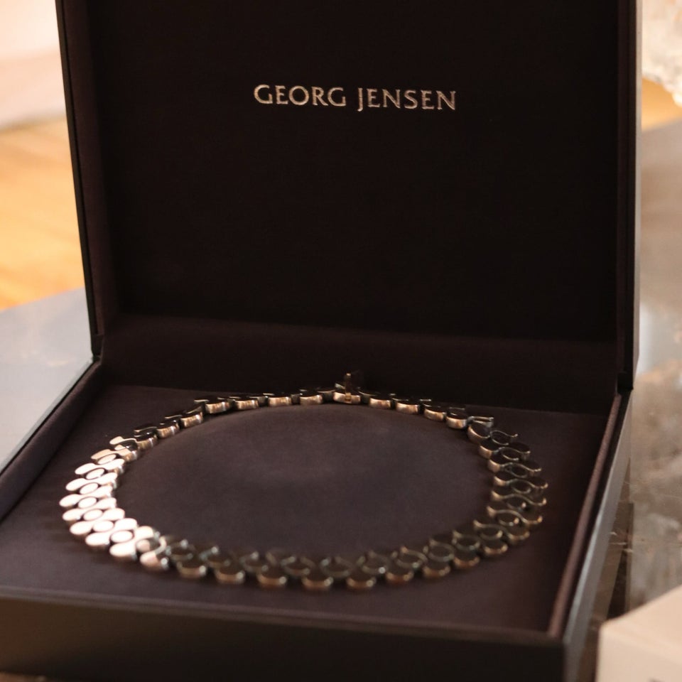 Halskæde, sølv, Georg Jensen