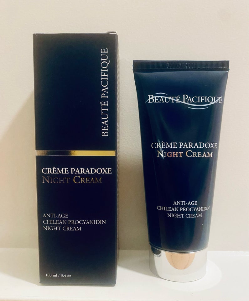 Ansigtspleje, Paradoxe natcreme ,