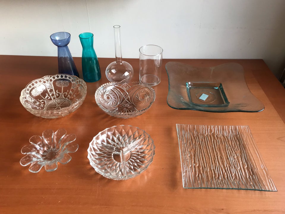 Glas, Assorterede glasvarer