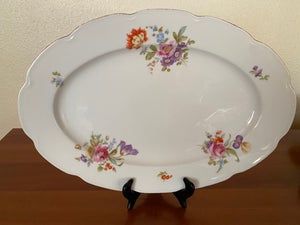 Porcelæn Servereringsfad KPM