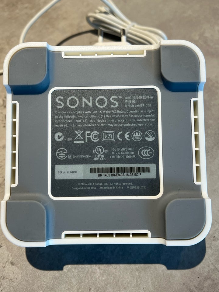 Højttaler, SONOS, Bridge