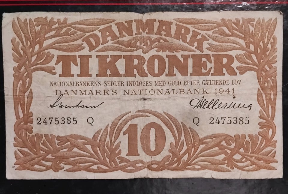 Danmark, sedler, 10.00DKK