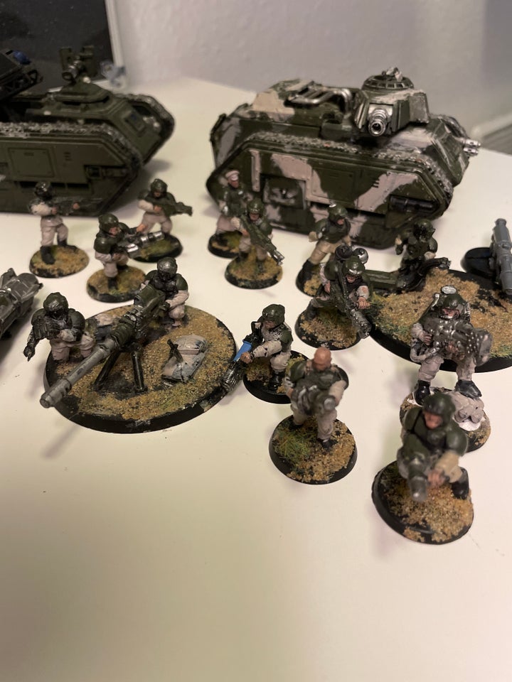 Warhammer Figurer og tanks