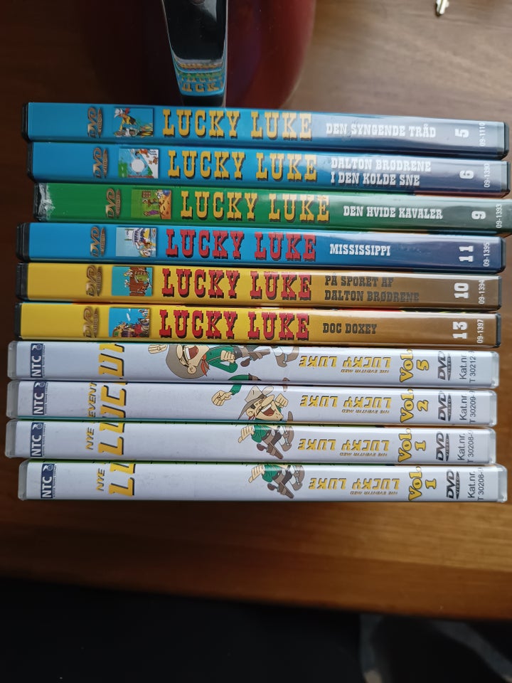 Lucky Luke, DVD, tegnefilm