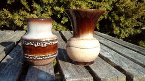 Keramik Små vaser beige/brune