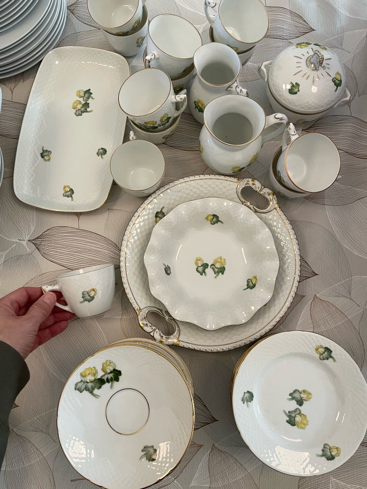 Porcelæn, Kaffestel med