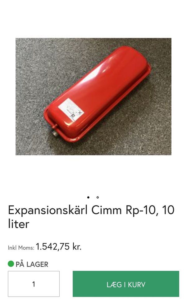 Ekspansionsbeholder, CIMM