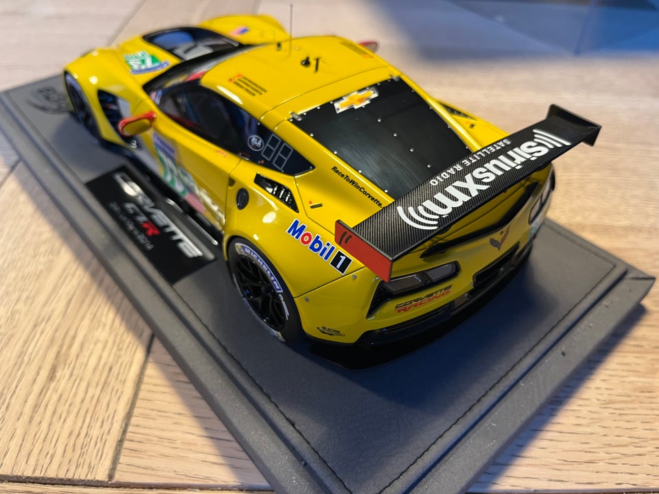 Modelbil, BBR Corvette C7.R, skala