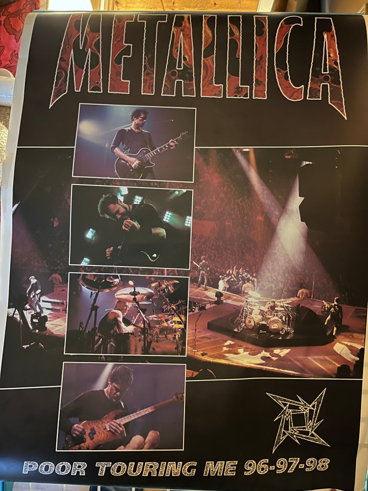 Plakater, Metallica Poor Touring