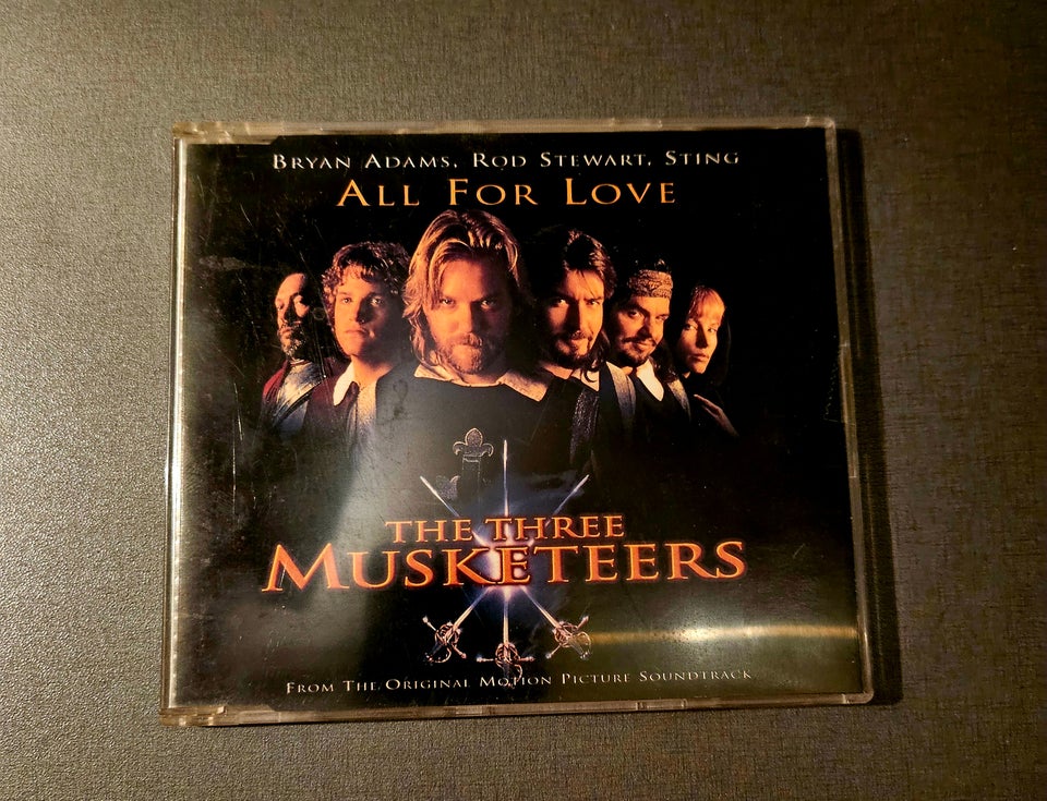 The three musketeers: All for love