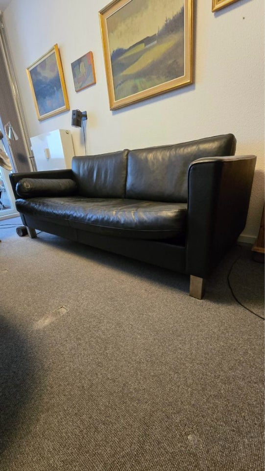 Sofa, læder