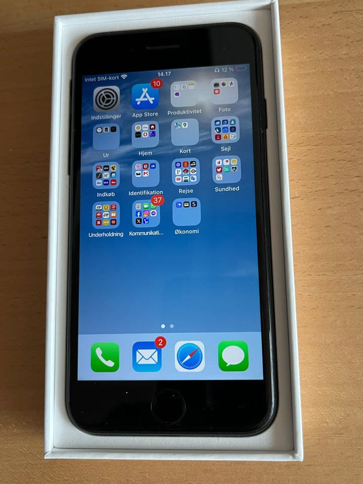 iPhone SE 2. generation, 64 GB, sort