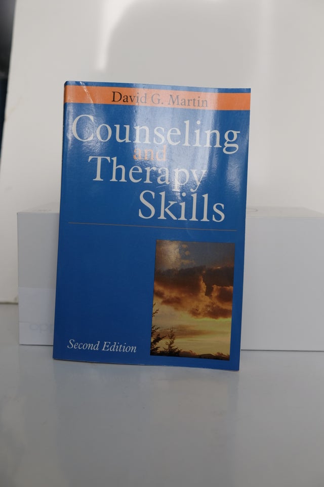 Counseling and Therapy Skills, Dr.