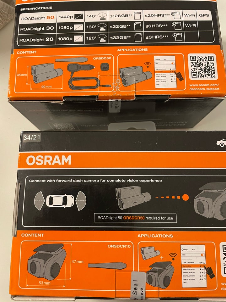 Dash cam, Osram, Dash cam