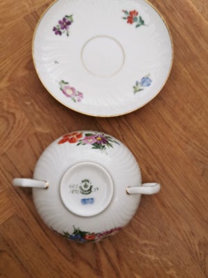 Porcelæn Bouillon kop suppekop