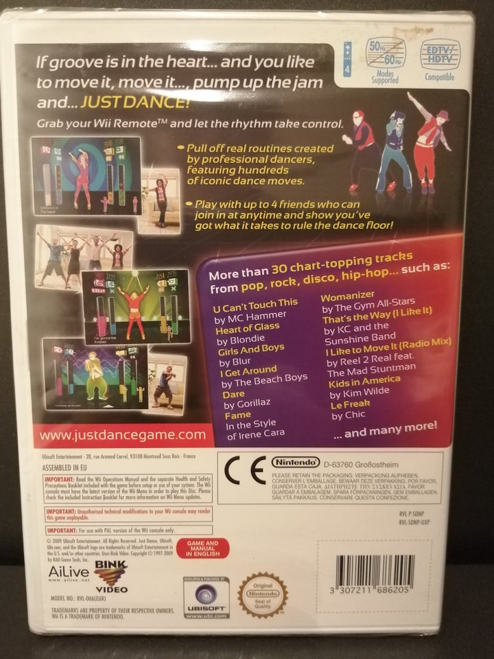 Just Dance, Nintendo Wii, anden