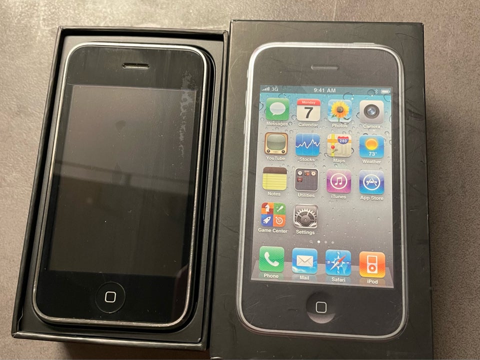 iPhone 3GS, 8 GB, sort