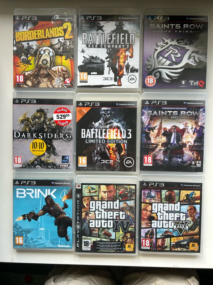 Diverse spil til PS3 PS3 anden