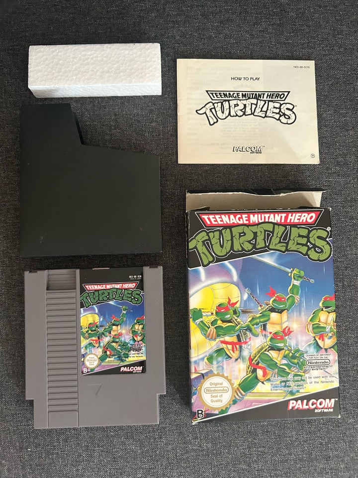 Nes Turtles, NES, adventure