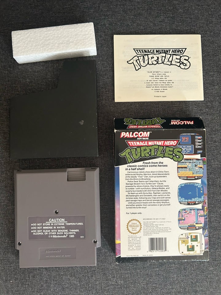 Nes Turtles, NES, adventure