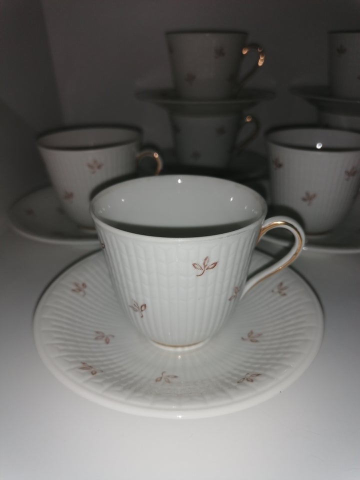 Porcelæn Mocca kopper Rørstrand