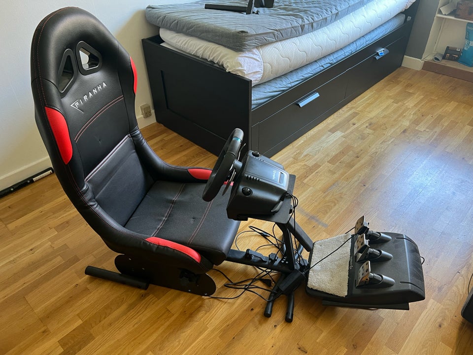 Ret og pedal med sæde PS4 racing