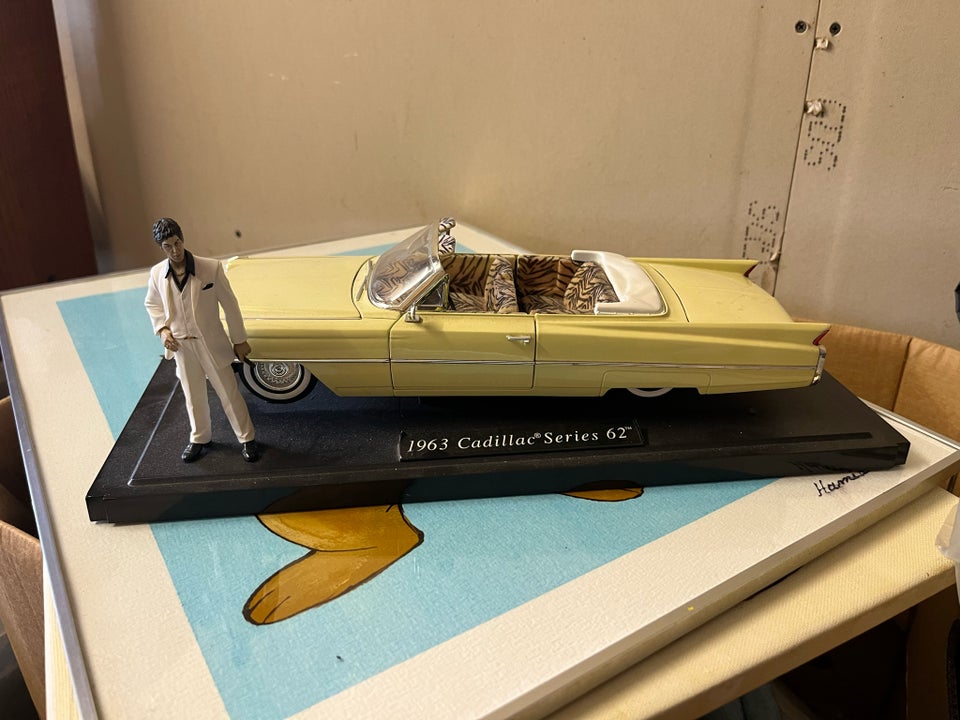 Modelbil Scarface Cadillac 1963