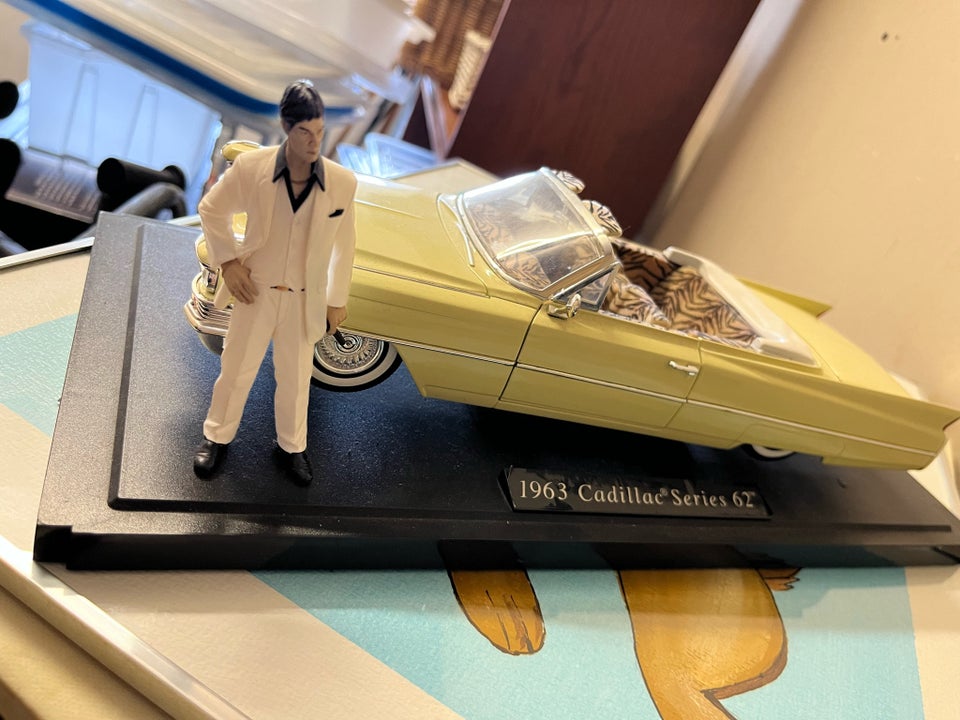 Modelbil Scarface Cadillac 1963