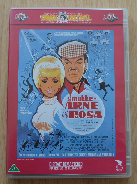 Smukke-Arne og Rosa, DVD, komedie