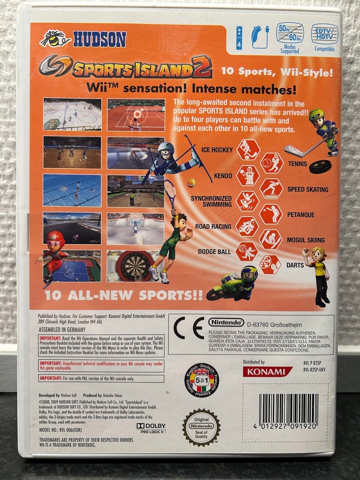 Sports Island 2, Nintendo Wii