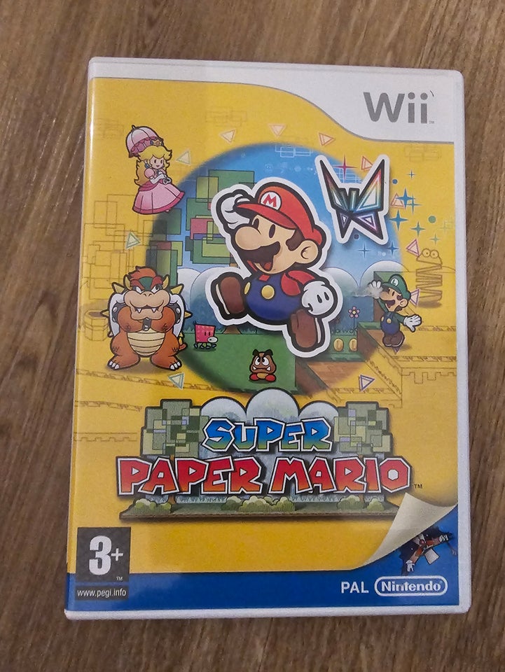 Super paper mario til Nintendo wii,