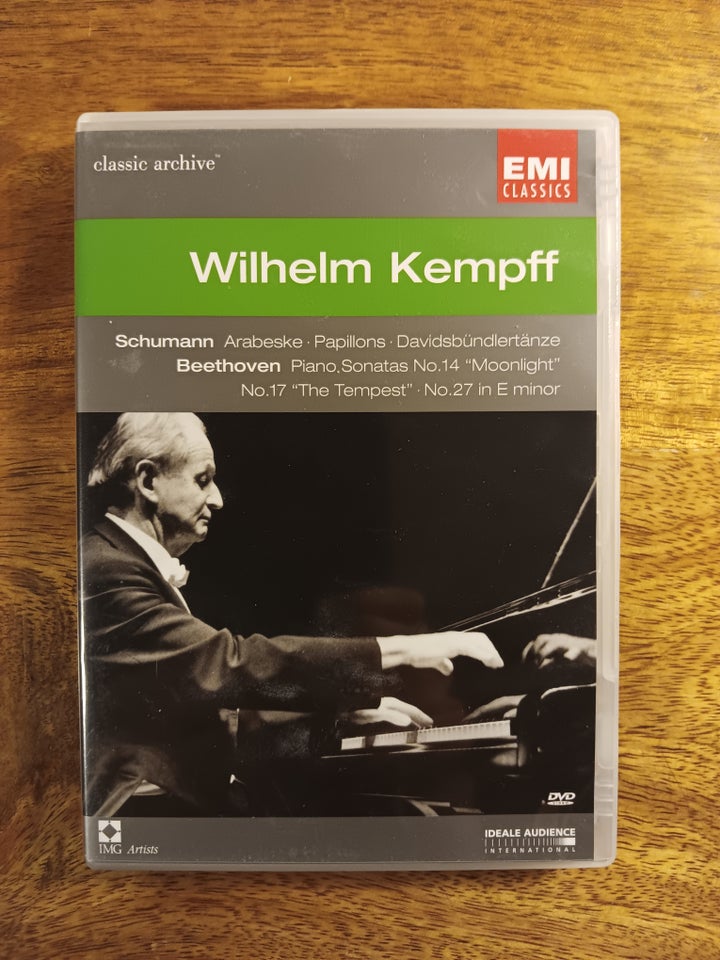 Wilhelm Kempff, DVD, andet