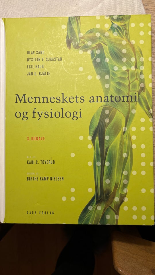 menneskers anatomi og fysiologi