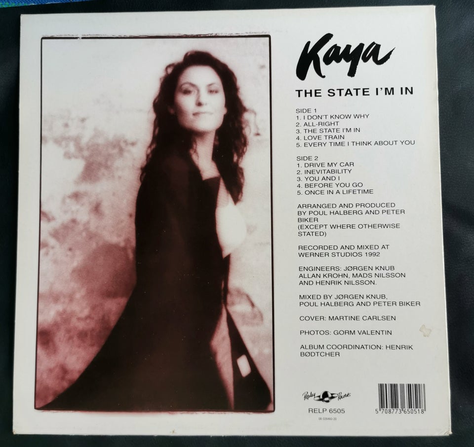 LP, Kaya Brüel, The State I'm In