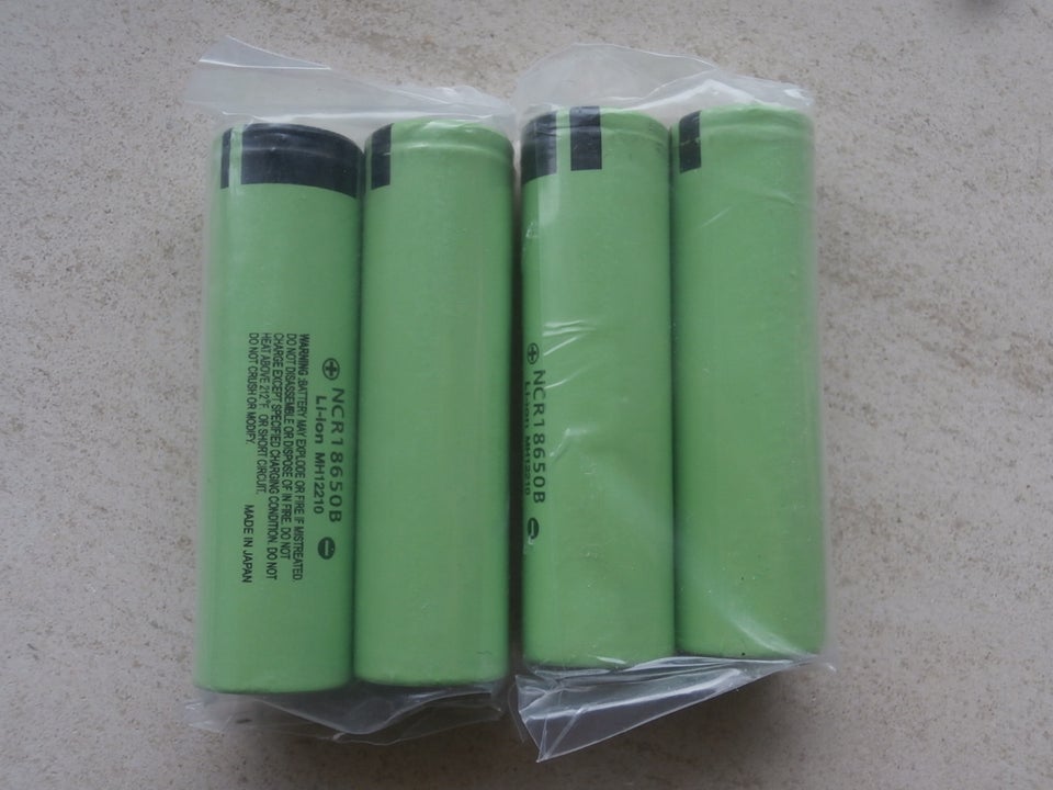 Batterier NY 18650 Li-Ion 3400mAh