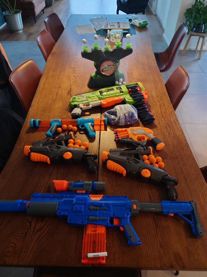 Våben, Nerf Guns mm., Nerf mm.