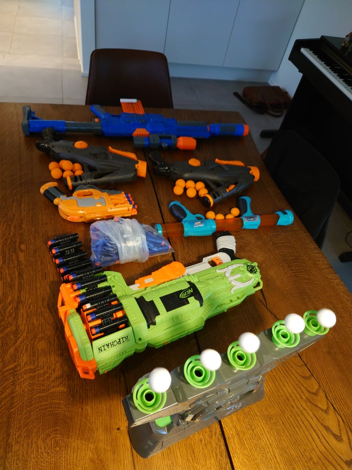 Våben, Nerf Guns mm., Nerf mm.