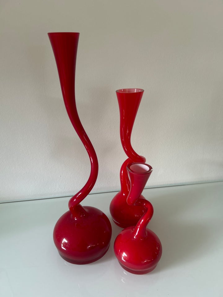 Glas, NORMANN swing vase, Normann