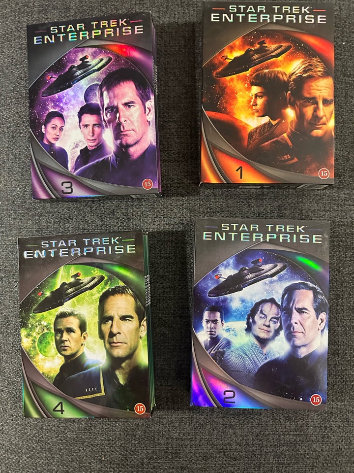 Star Trek Enterprise komplet, DVD,