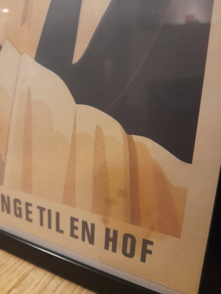 Vintage originale Hof plakater