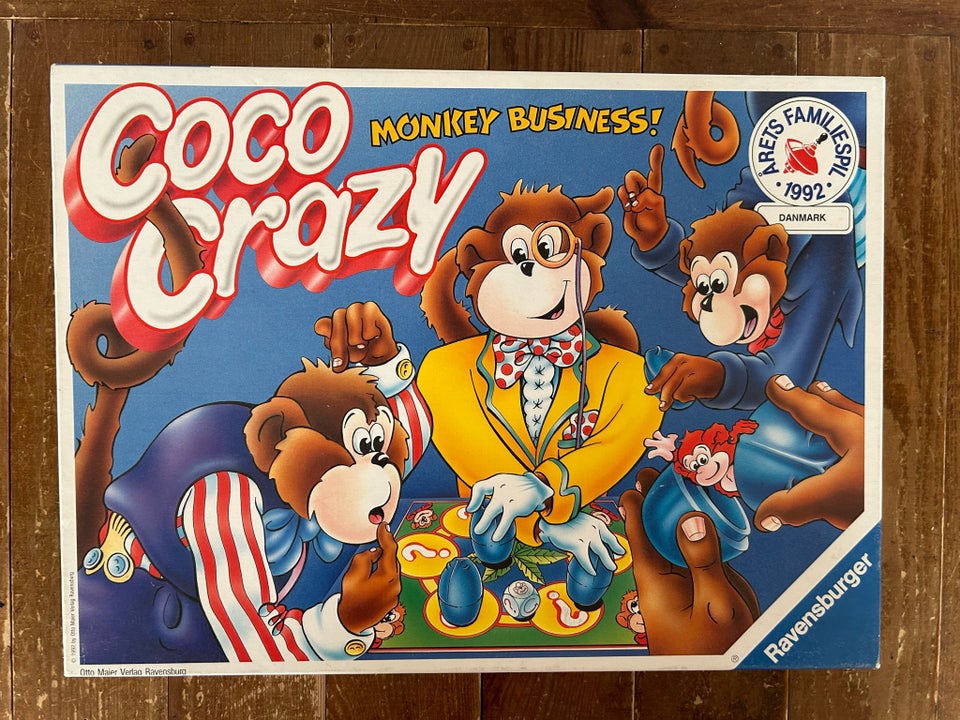 Coco crazy, Retro spil, brætspil