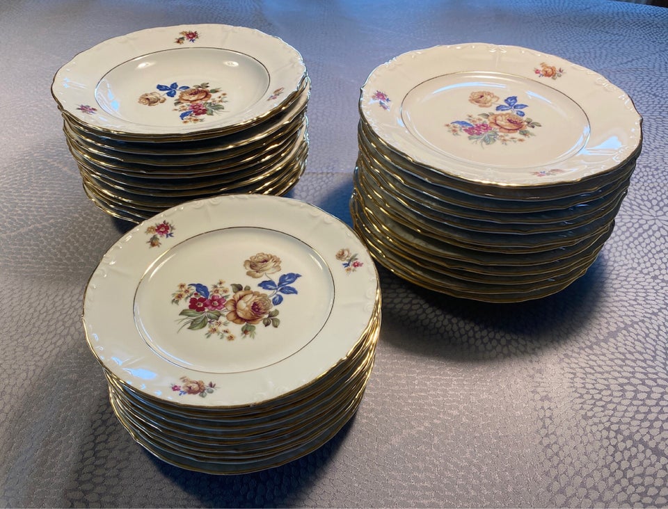 Porcelæn Fade tallerkener